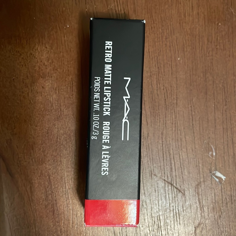 Mac red lip stick “ruby woo” never been used